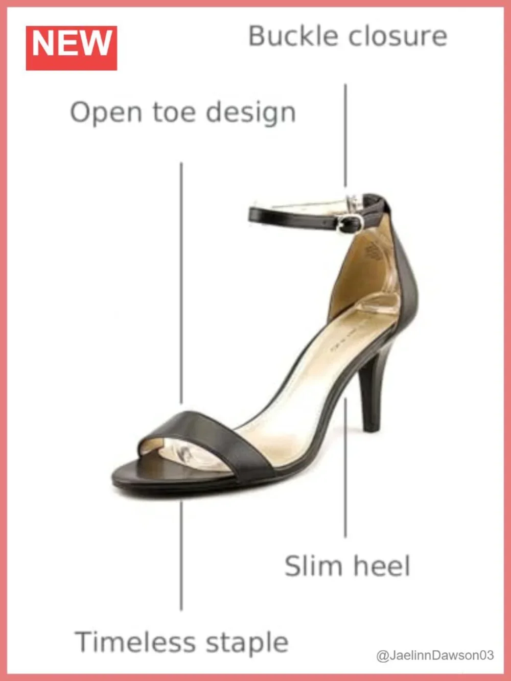 Bandolino Madia Dress Sandals Women's Heeled Sandals Black Patent Leather